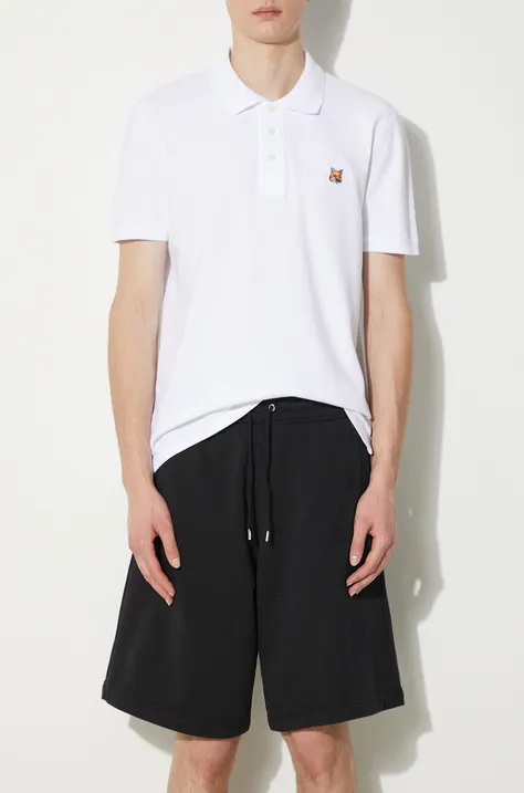 Pamučne kratke hlače Maison Kitsuné Bold Fox Head Patch Oversize Jog Shorts boja: crna, MM01121KM0001