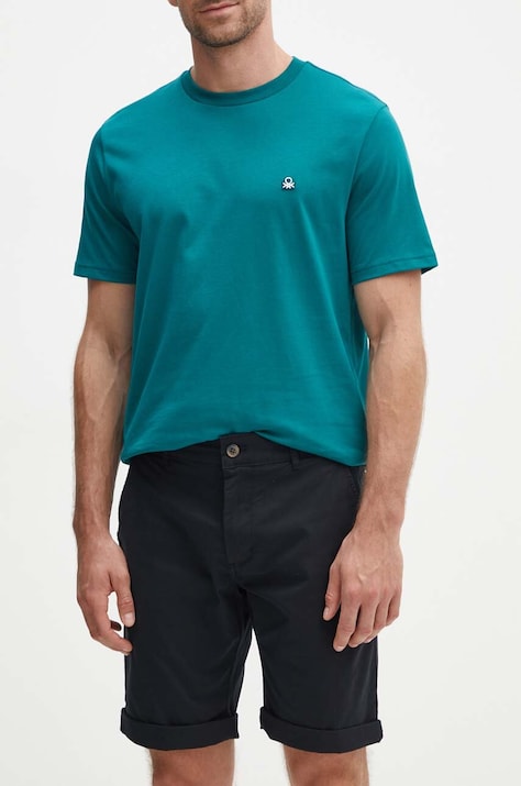 Lindbergh pantaloni scurti barbati, culoarea negru, 30-503000