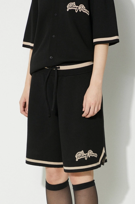 Filling Pieces shorts Knit Short black color 88213661946