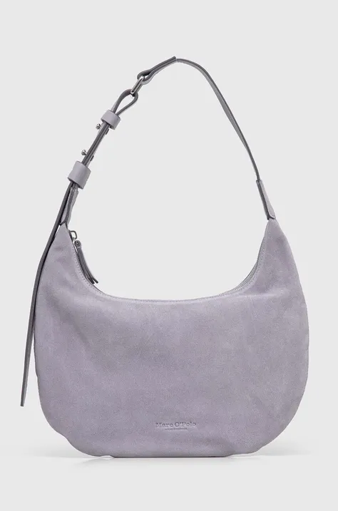 Τσάντα σουέτ Marc O'Polo χρώμα: μοβ