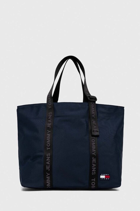Tommy Jeans poșetă culoarea bleumarin AW0AW15819