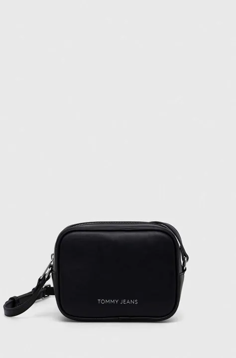 Τσάντα Tommy Jeans χρώμα: μαύρο