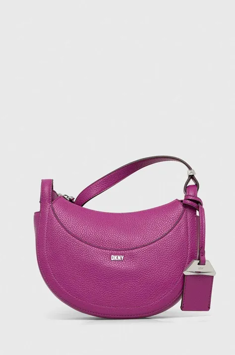 Τσάντα Dkny χρώμα: μοβ