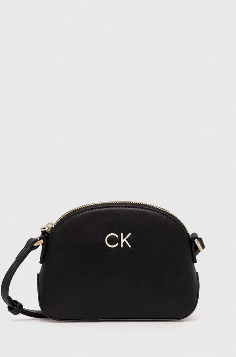 Kabelka Calvin Klein černá barva, K60K611445