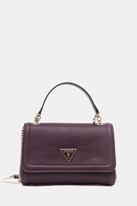 Kabelka Guess NOELLE fialová barva, HWZG78 79210