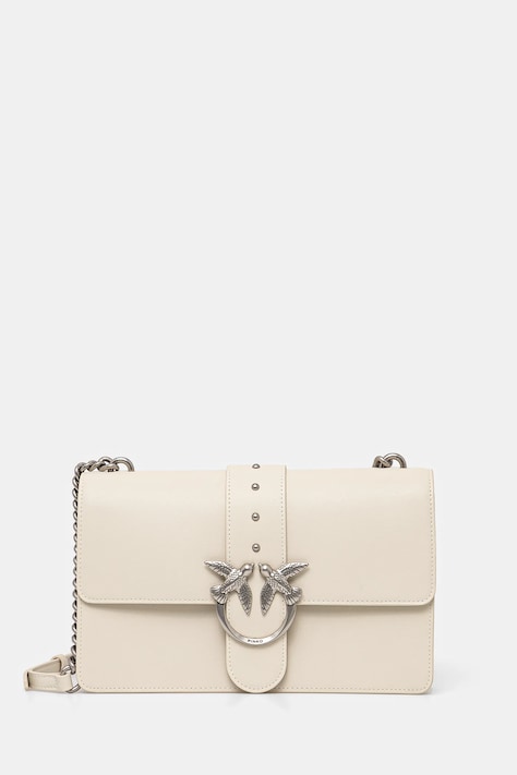 Кожаная сумочка Pinko цвет коричневый 100053 A0F1