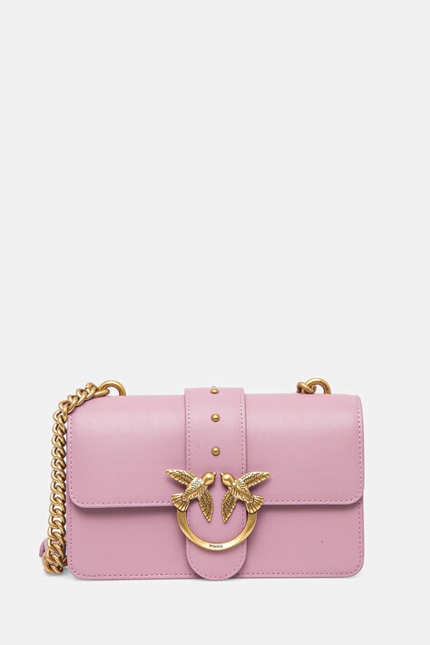 Pinko poseta de piele culoarea roz, 100059 A0F1