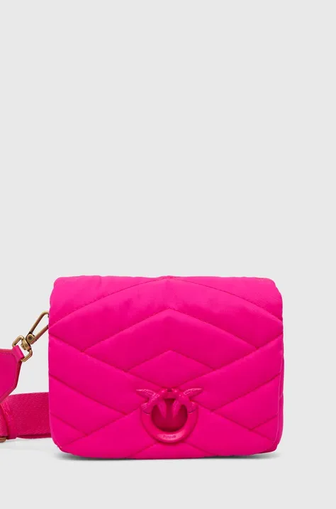 Pinko torebka kolor różowy 101584 A1EU