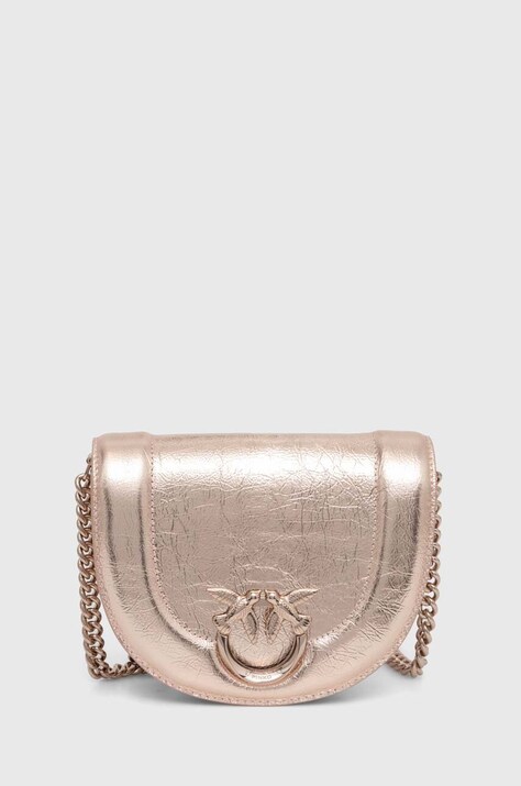 Pinko poseta de piele culoarea roz, 101969 A1JG