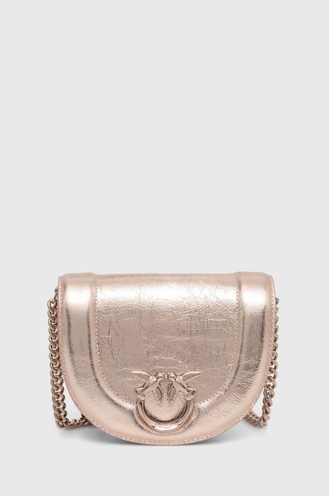 Pinko poseta de piele culoarea roz, 101969 A1JG