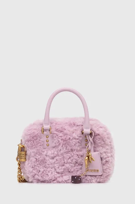 Τσάντα Pinko χρώμα: ροζ