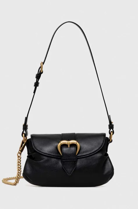 Шкіряна сумочка Pinko колір чорний 102802 A1MI