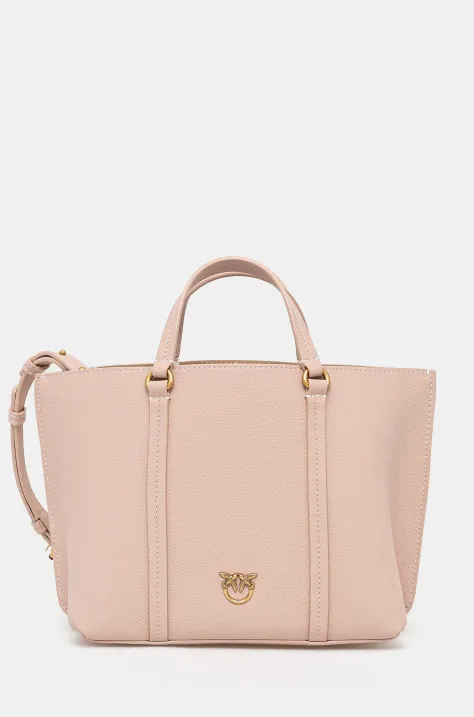 Pinko borsa a mano in pelle colore beige 102833 A1LF