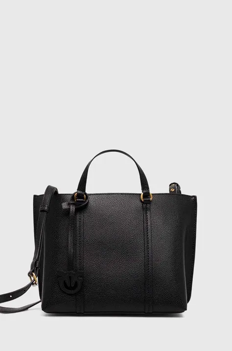 Pinko bőr táska fekete, 102833.A1LF