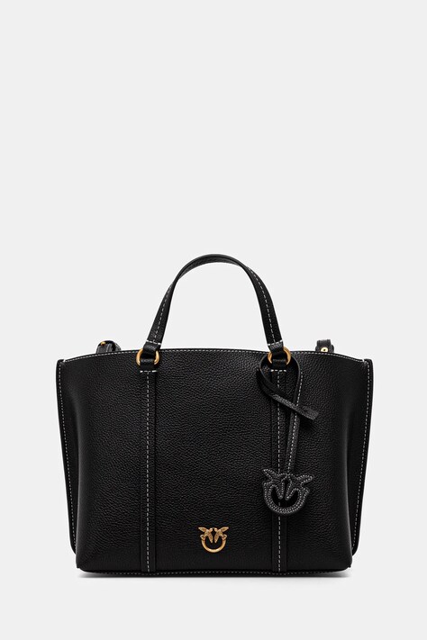 Kožená kabelka Pinko černá barva, 102833.A1LF