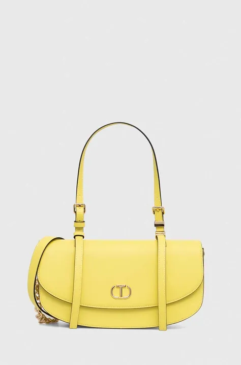 Τσάντα Twinset χρώμα: κίτρινο