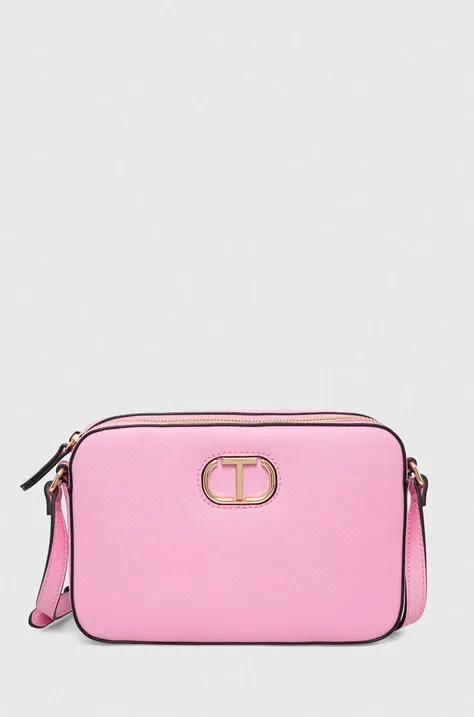 Τσάντα Twinset χρώμα: ροζ