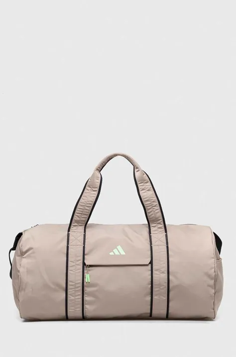 Αθλητική τσάντα adidas Performance χρώμα: μπεζ