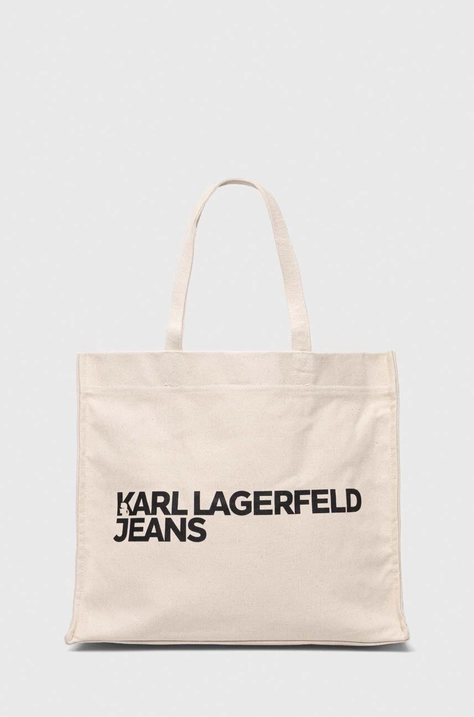 Karl Lagerfeld Jeans borsetta colore beige