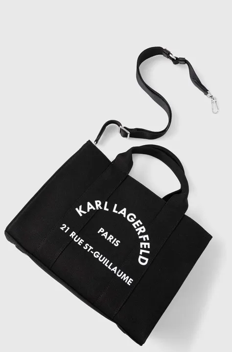 Сумочка Karl Lagerfeld колір чорний
