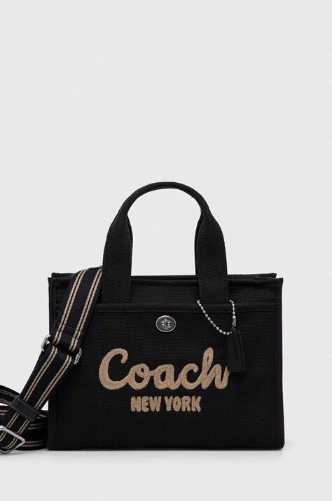Сумочка Coach колір чорний