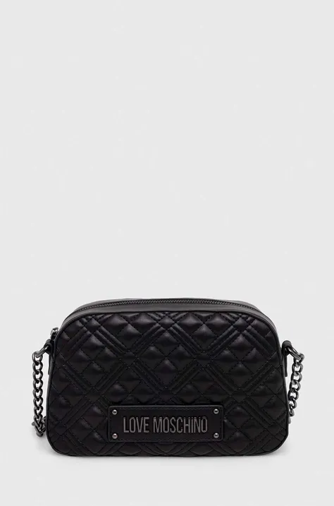 Чанта Love Moschino в черно