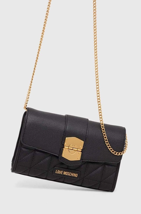 Love Moschino torebka kolor czarny