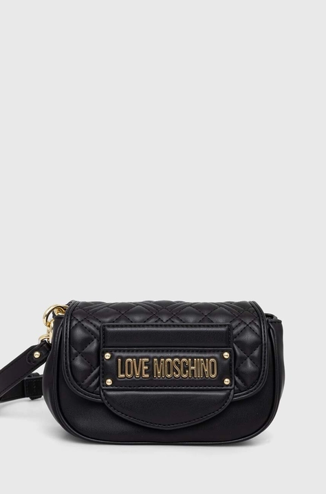 Torbica Love Moschino črna barva