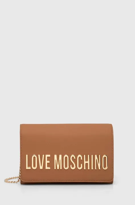 Сумочка Love Moschino колір коричневий