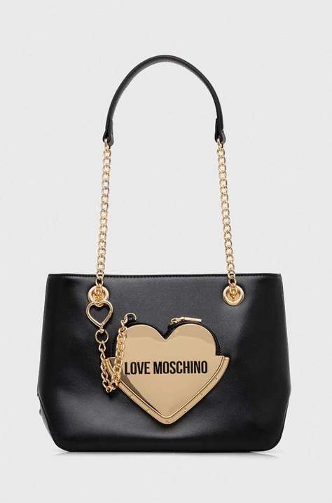 Torba Love Moschino boja: crna