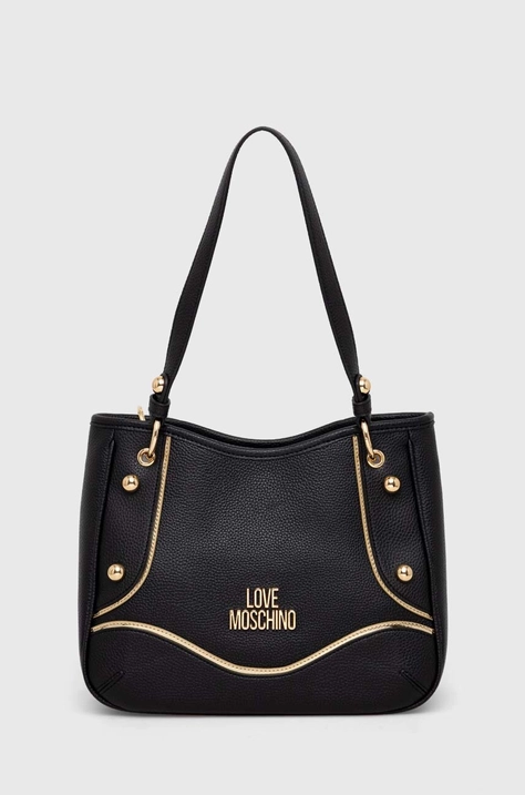 Love Moschino poseta culoarea negru