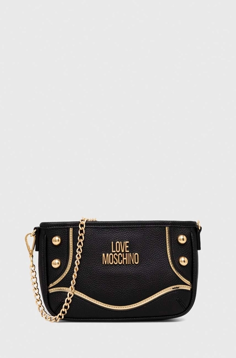 Love Moschino poseta culoarea negru