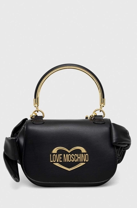 Τσάντα Love Moschino χρώμα: μαύρο