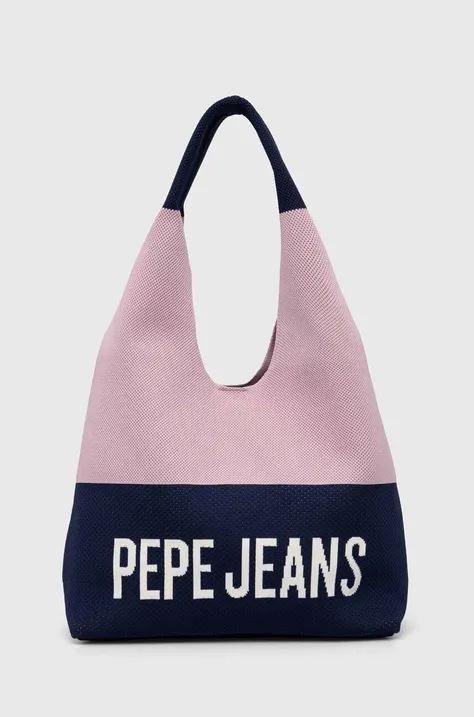 Pepe Jeans poseta culoarea albastru marin