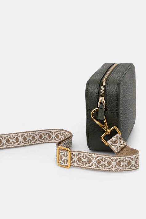 Coccinelle pasek do torebki kolor beżowy