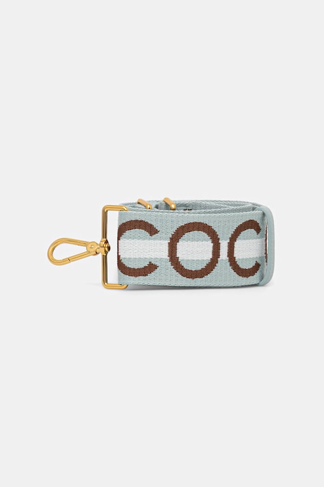 Coccinelle remen za torbu za žene tirkizni E3.Q2A.68.C5.01