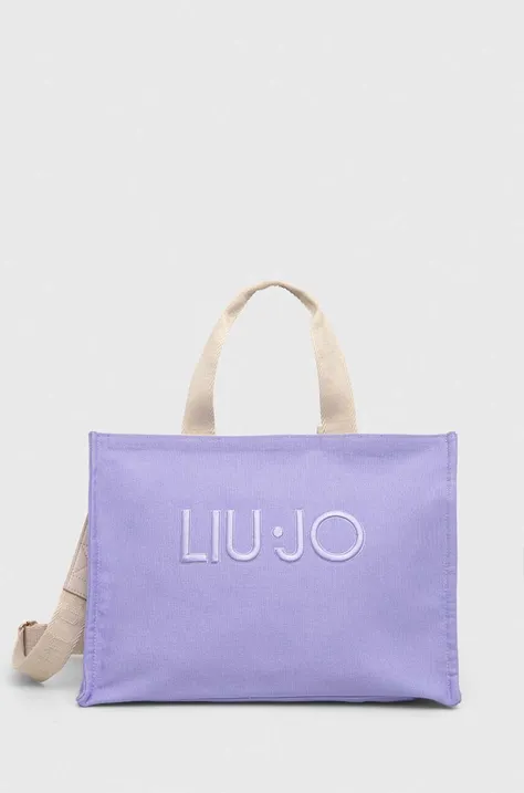 Τσάντα Liu Jo χρώμα: μοβ