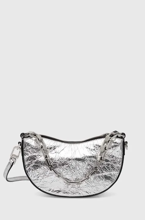 Шкіряна сумочка IRO колір срібний