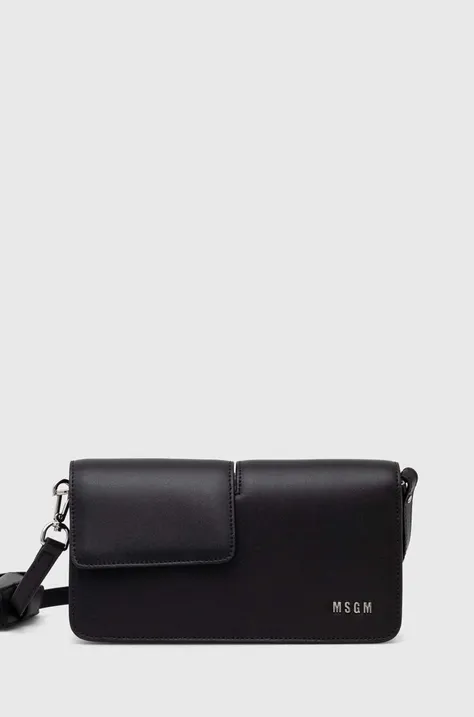 Τσάντα MSGM χρώμα: μαύρο