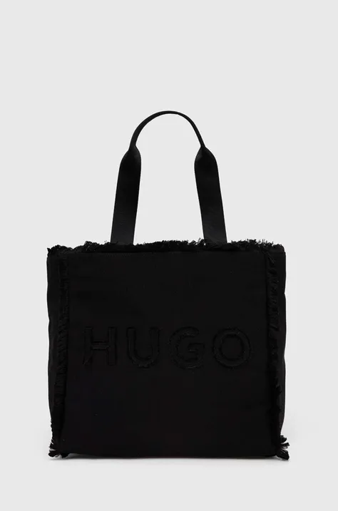 HUGO poșetă culoarea negru, 50516662