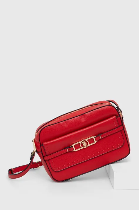 Чанта U.S. Polo Assn. в червено