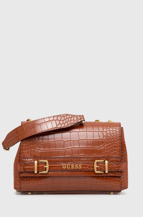 Guess torebka SESTRI kolor brązowy HWCX89 85210