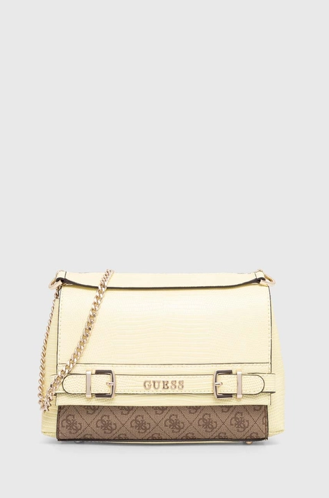 Guess poseta SESTRI culoarea galben, HWSK90 01210