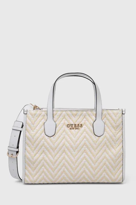 Guess borsetta colore bianco