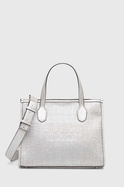 Guess poseta culoarea argintiu