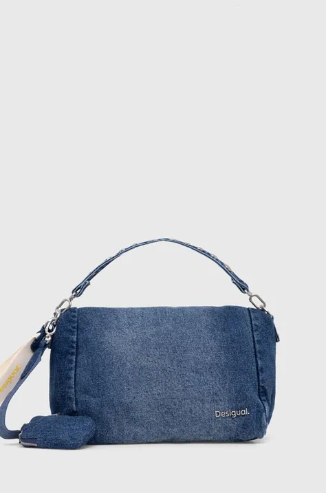 Τσάντα Desigual χρώμα: ναυτικό μπλε