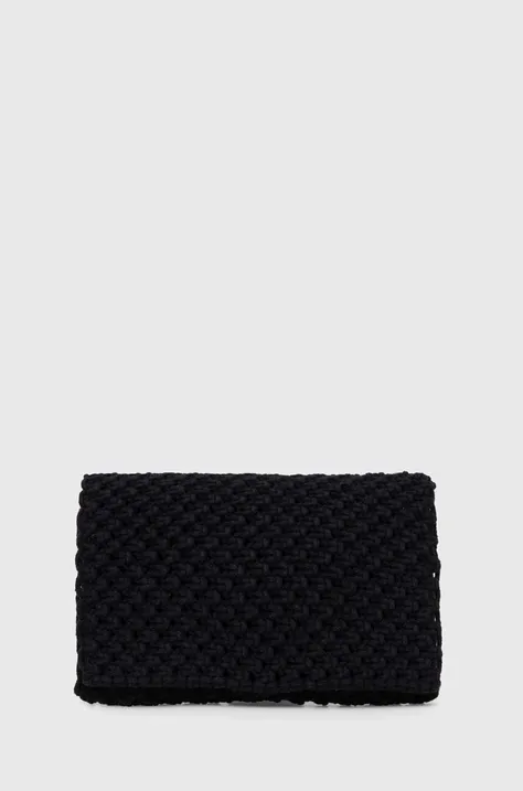 Večerna torbica Sisley črna barva