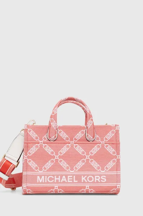 Τσάντα MICHAEL Michael Kors χρώμα: ροζ