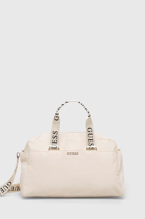 Guess geanta culoarea alb