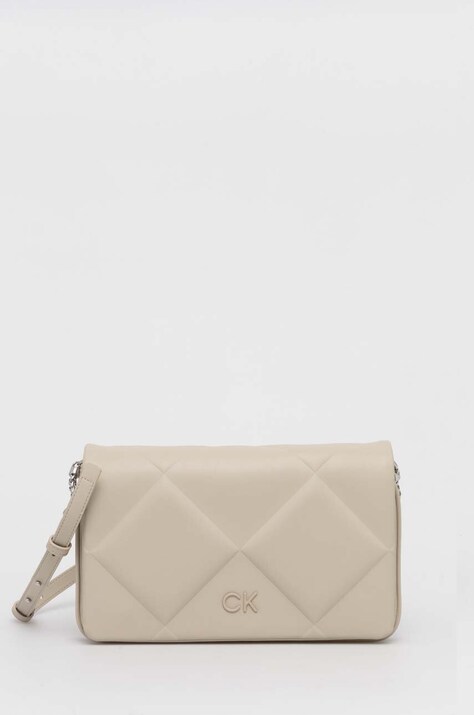 Calvin Klein poșetă culoarea bej K60K611759